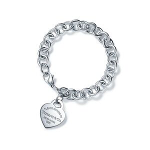 Tiffany & Co. Heart Tag Charm Bracelet (7 in)